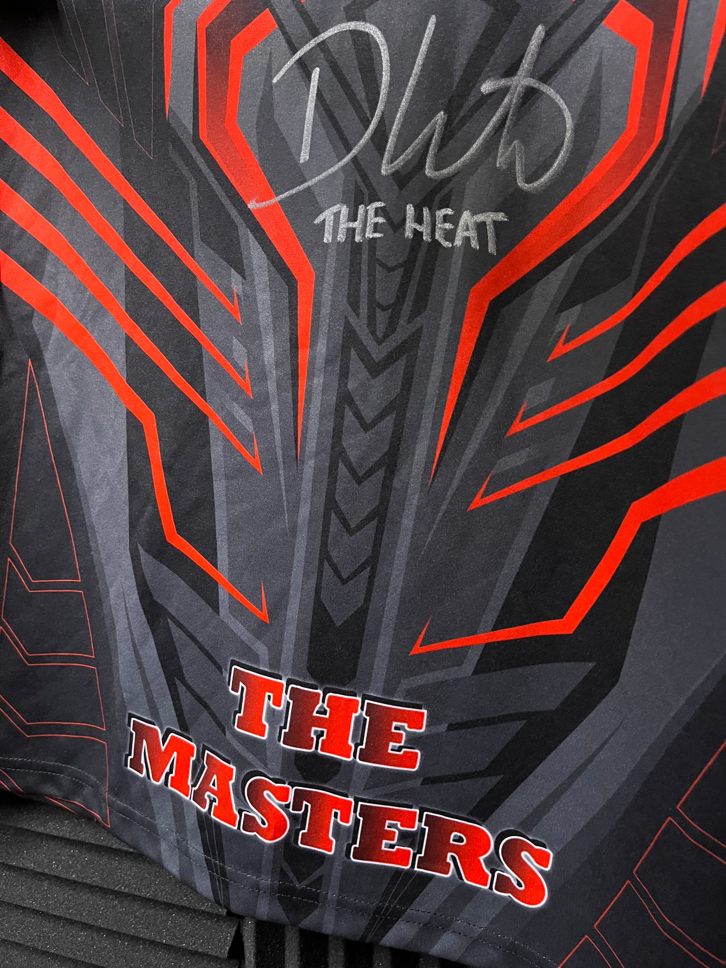 Damon Heta | Match Worn Shirt | „The Masters“ | COA