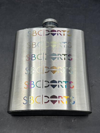 Flachmann mit deinem Holoeffekt-Logo